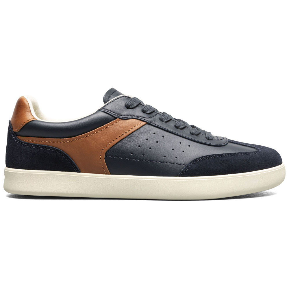 Pace T-Toe Lace Up Casual Sneaker | Florsheim Navy Dress Sneakers for Men