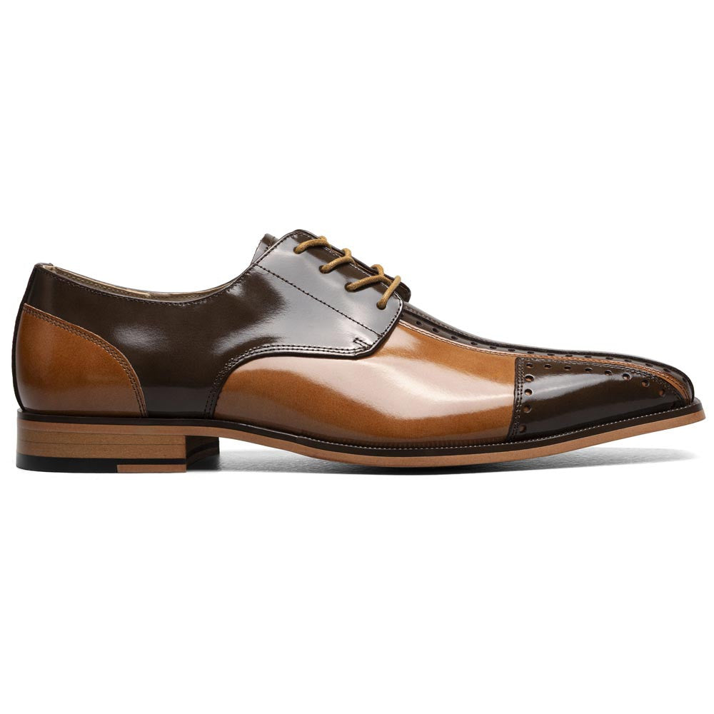 Palmento Modified Cap Toe Oxford | Stacy Adams Dress Shoes in Brown Multi for Men
