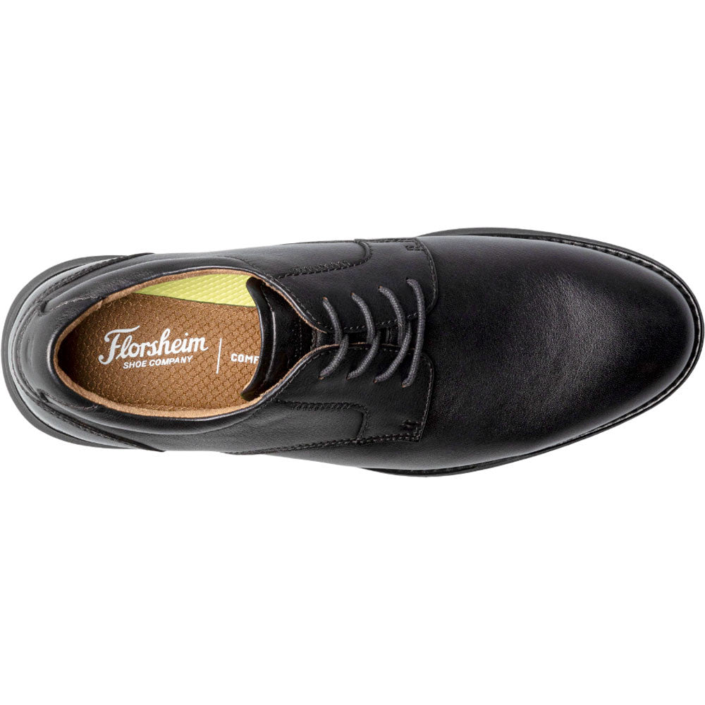 Florsheim Launch Plain Toe Oxford Black Men's Shoes