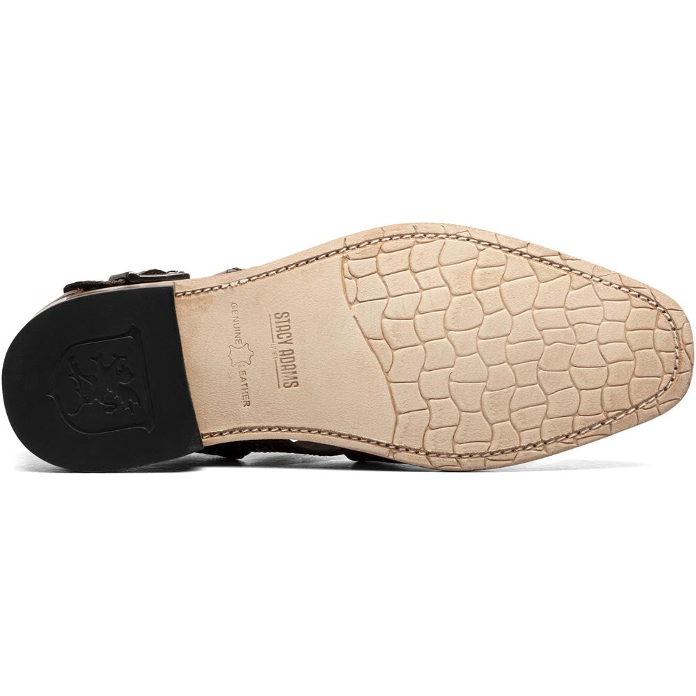 Stacy Adams Calandro City Sandal in Cognac