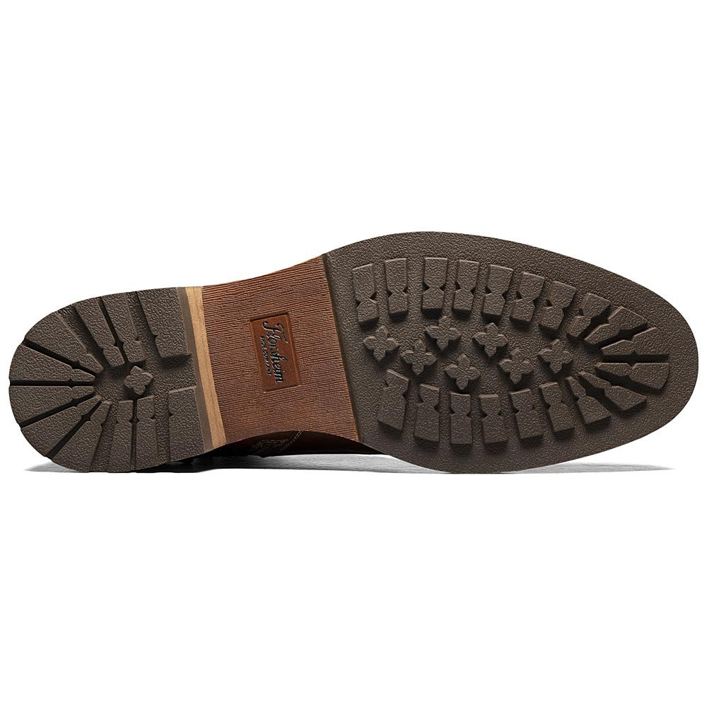 Lodge Cap Toe Lace Up Boot | Florsheim Chestnut Dress Boots for Men