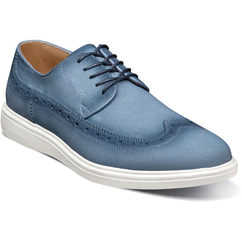 Stacy Adams Trudell Wingtip Lace-Up in Blue