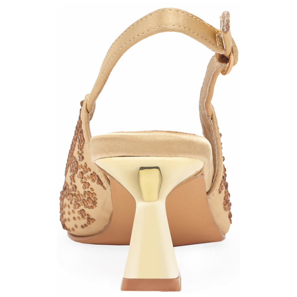 Lady Couture Lucy Pumps 2.5" Heels in Gold