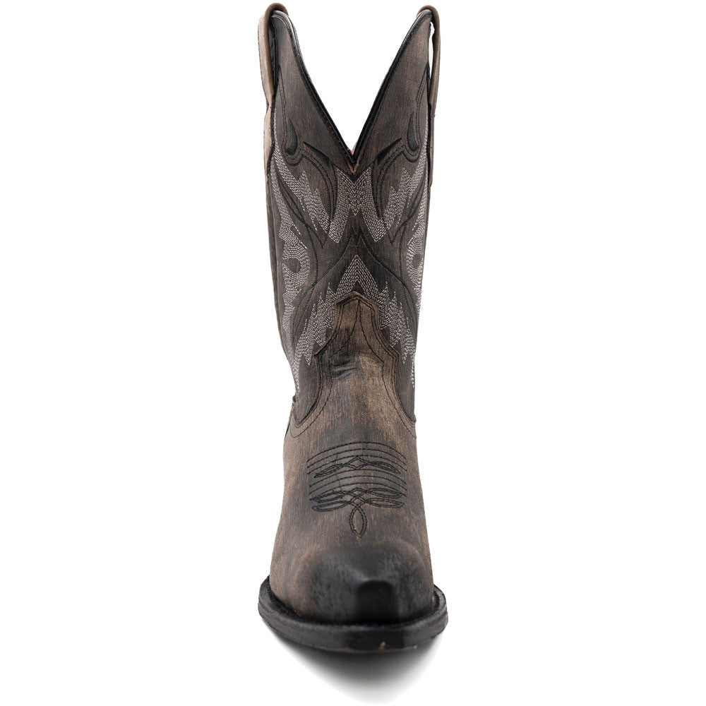 Ferrini Women’s Holly Oak Snipped Toe Leather Cowboy Boots