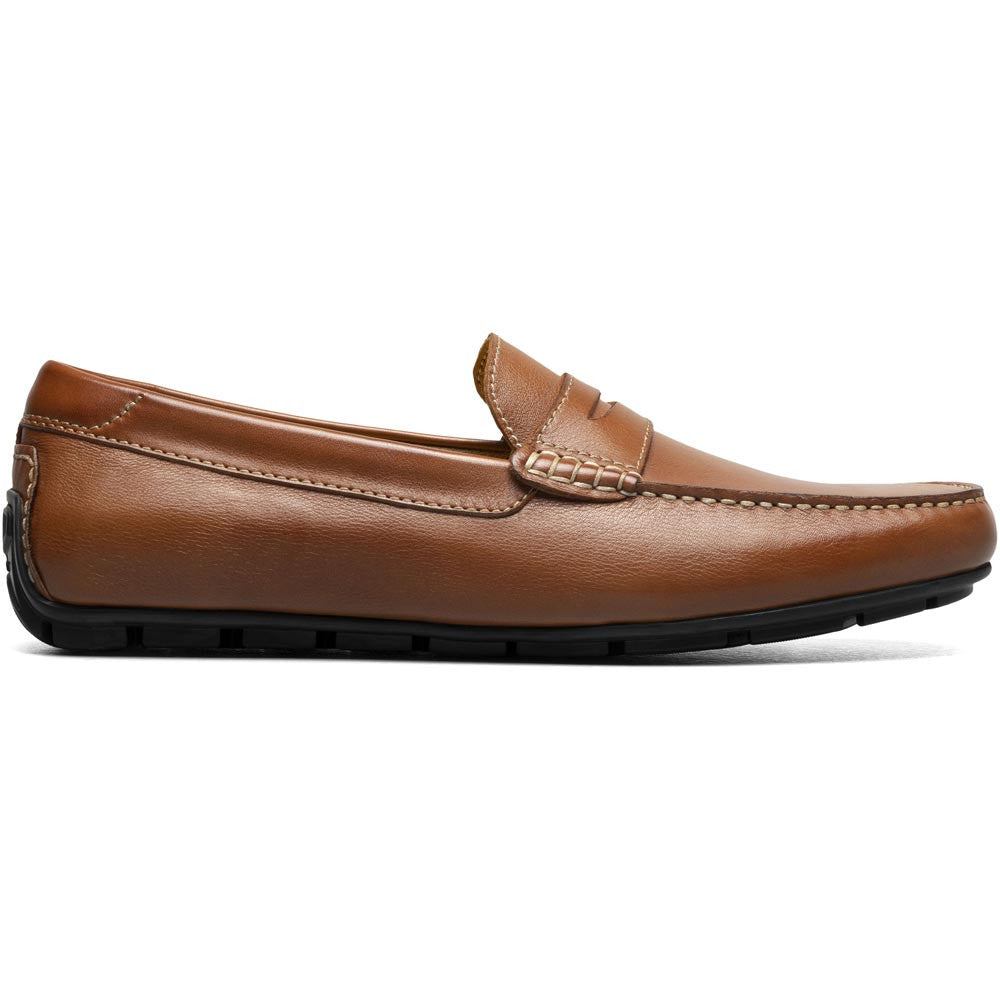 Florsheim Motor Cognac Smooth Moc Toe Penny Driver Men's Shoes