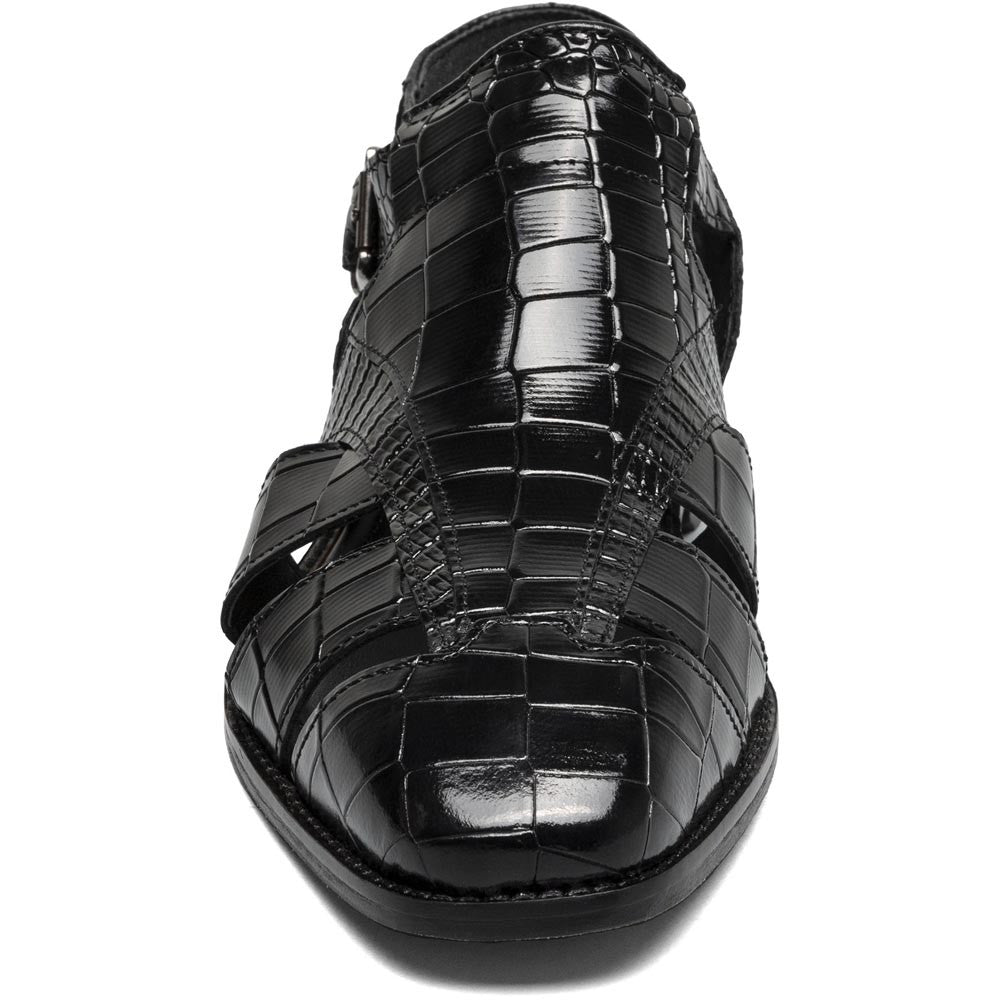 Stacy Adams Calandro City Sandal in Black