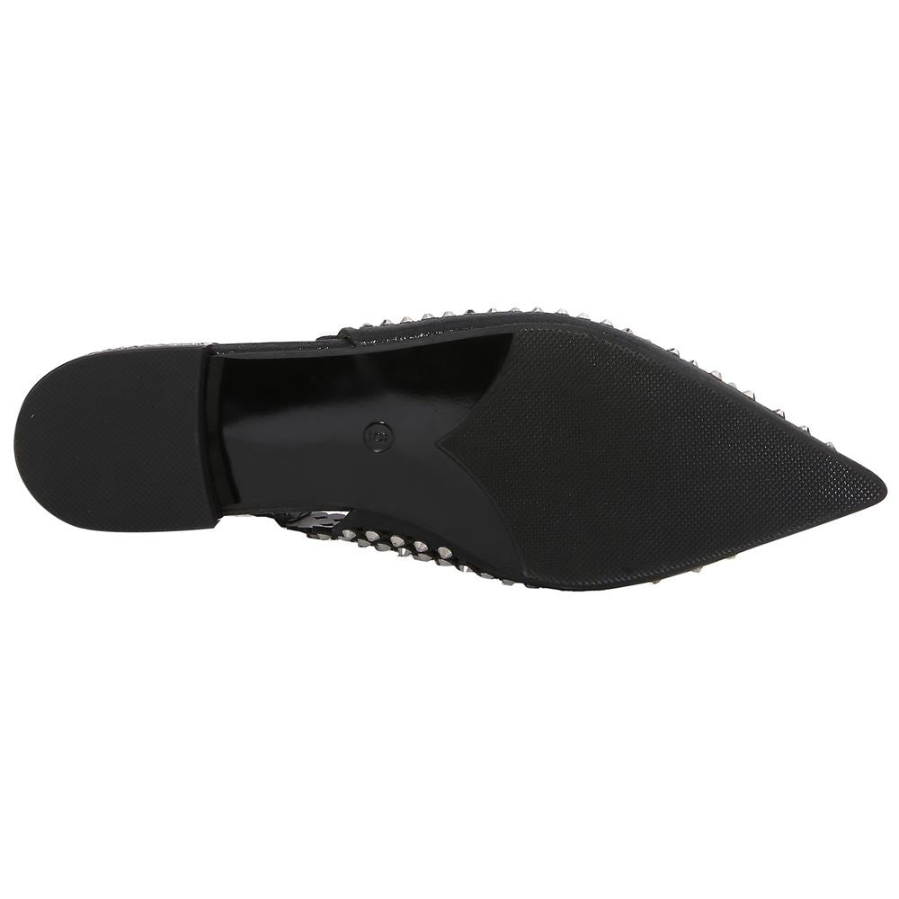 Lady Couture 0.75” Heel Emmy Flats in Black