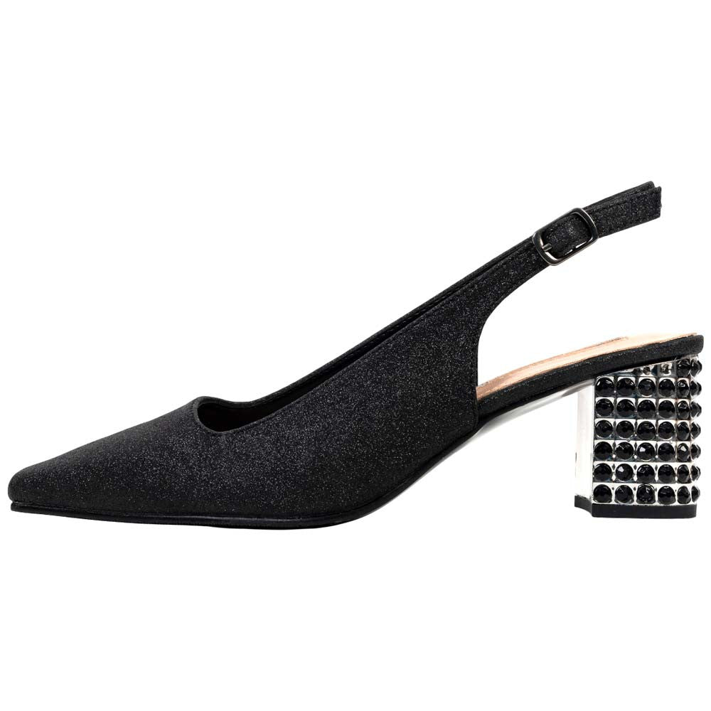 Lady Couture Natalie Pump 2” Heels in Black