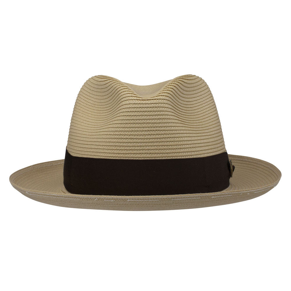 Dobbs Rosebud Sand Florentine Milan Straw Hat