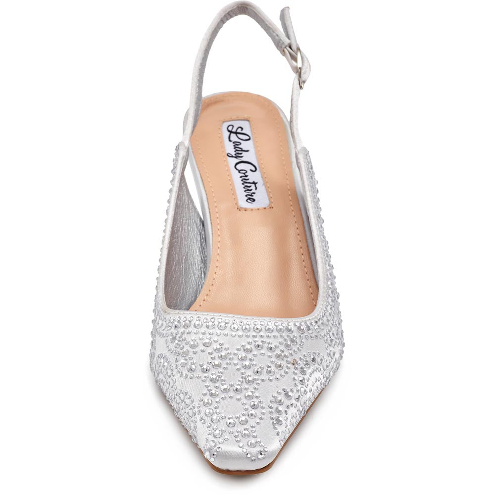 Lady Couture Lucy Pumps 2.5" Heels in Silver