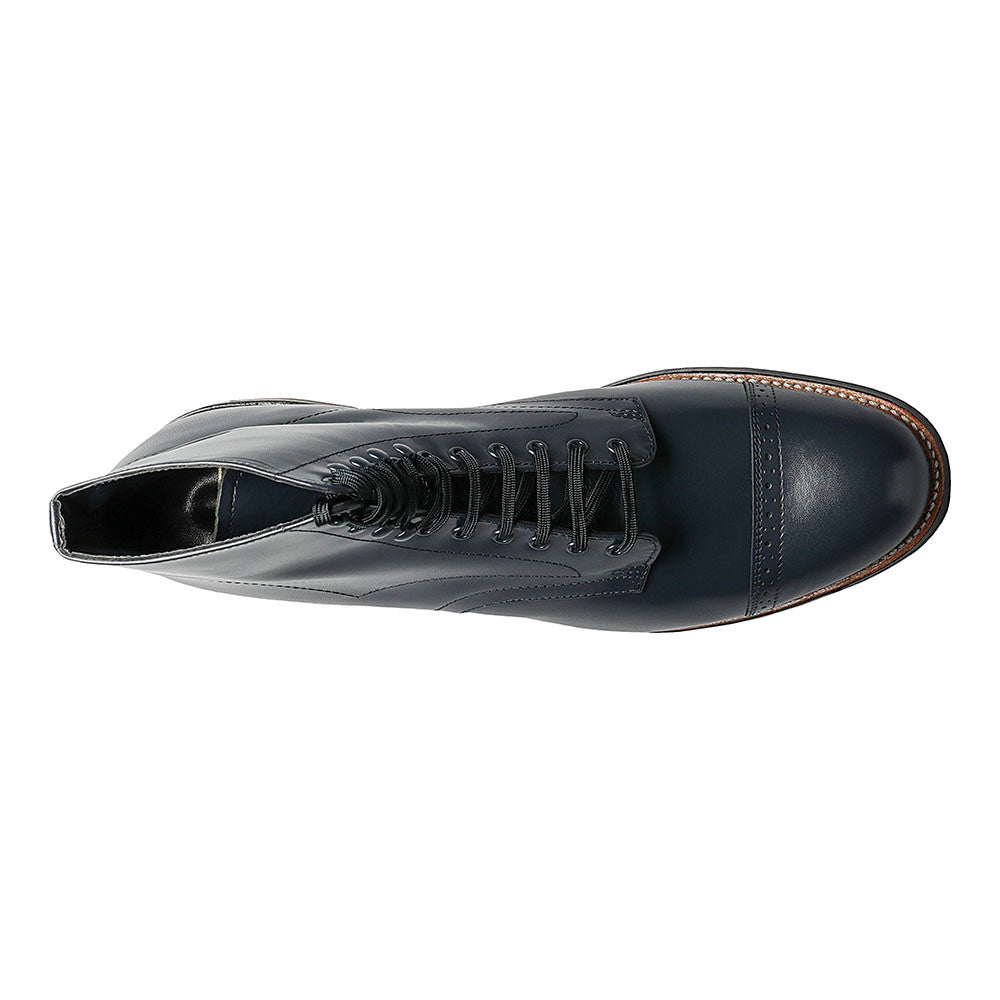 Stacy Adams Madison Cap Toe Boot - Navy