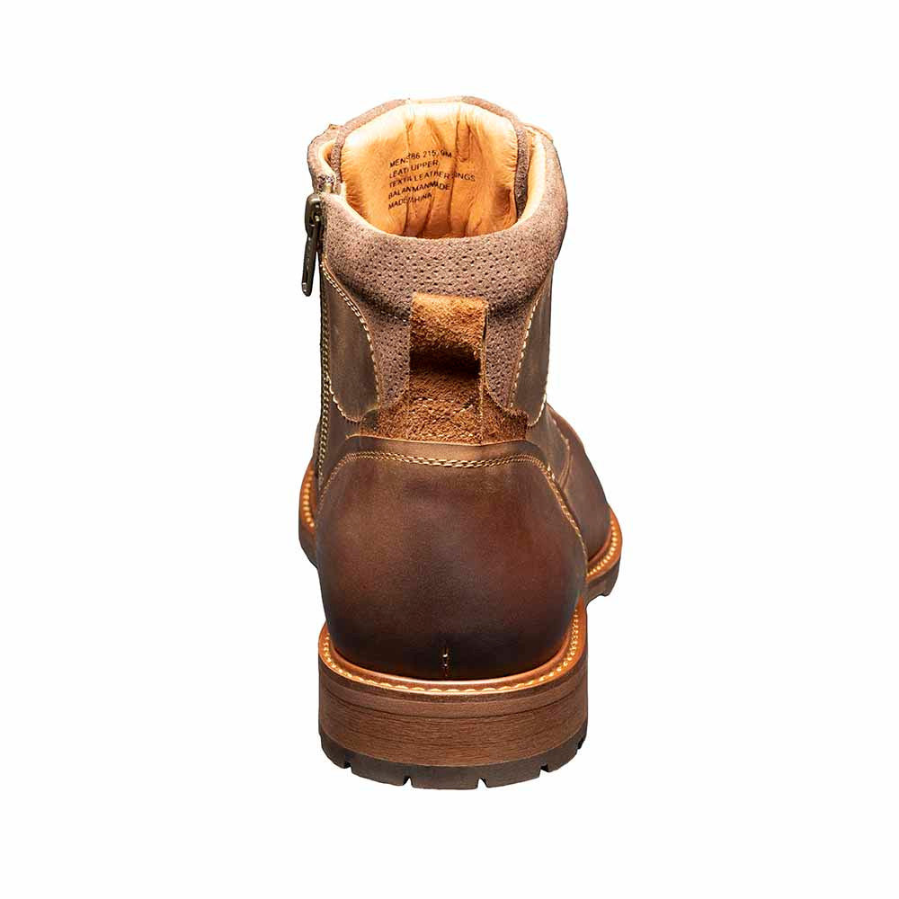 Florsheim Lodge Brown CH Cap Toe Lace Boots