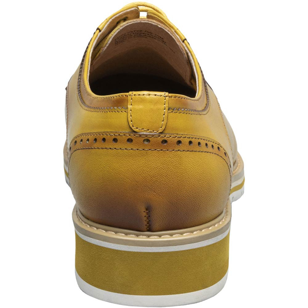 Stacy Adams Barringer Plain Toe Oxford in Yellow