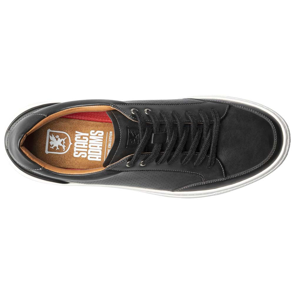 Dorian Moc Toe Lace Up Casual | Stacy Adams Casual Shoes in Black for Men