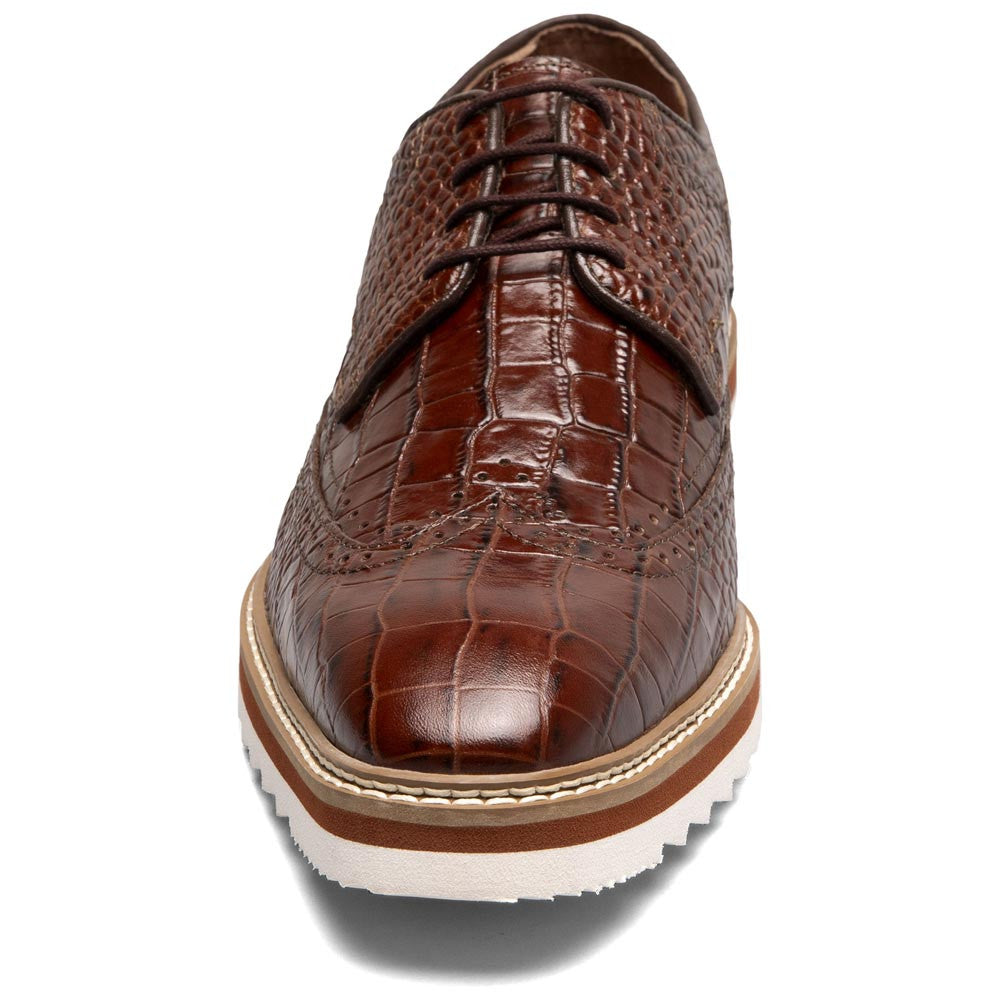 Alario Wingtip Oxford | Stacy Adams Dress Shoes in Cognac for Men