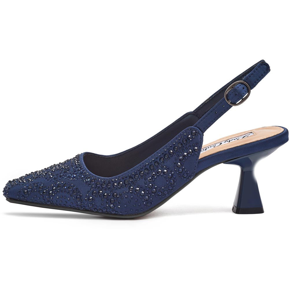 Lady Couture Lucy Pumps 2.5" Heels in Navy