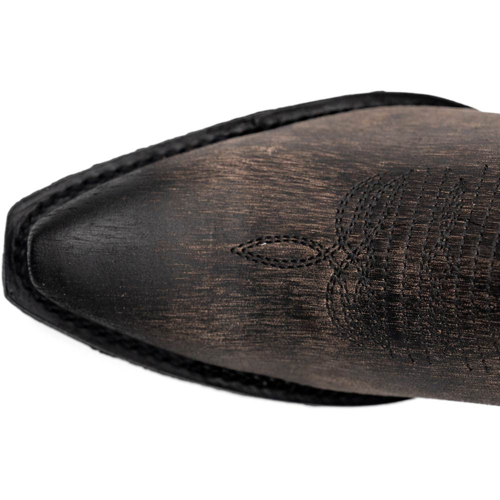 Ferrini Women’s Holly Oak Snipped Toe Leather Cowboy Boots