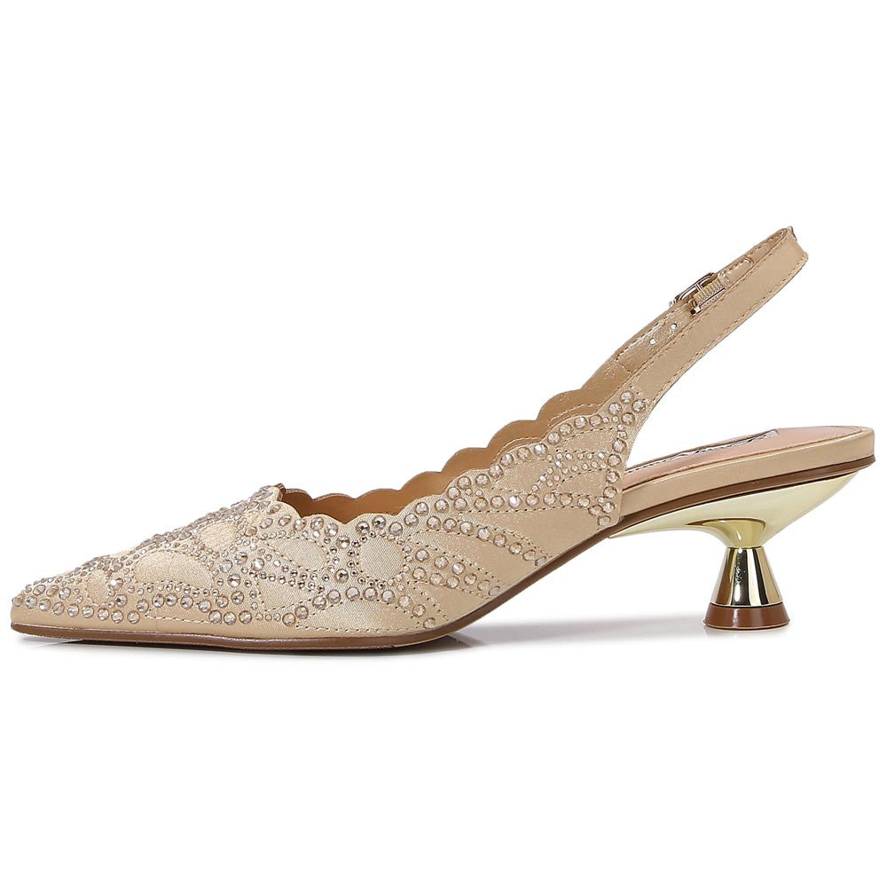 Lady Couture Kaite Pump 2" Heel in Gold