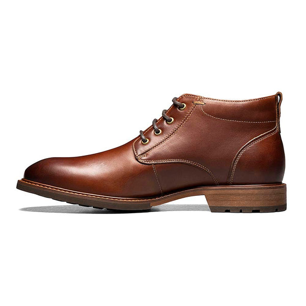 Florsheim Chestnut Smooth Lodge Plain Toe Chukka Boots