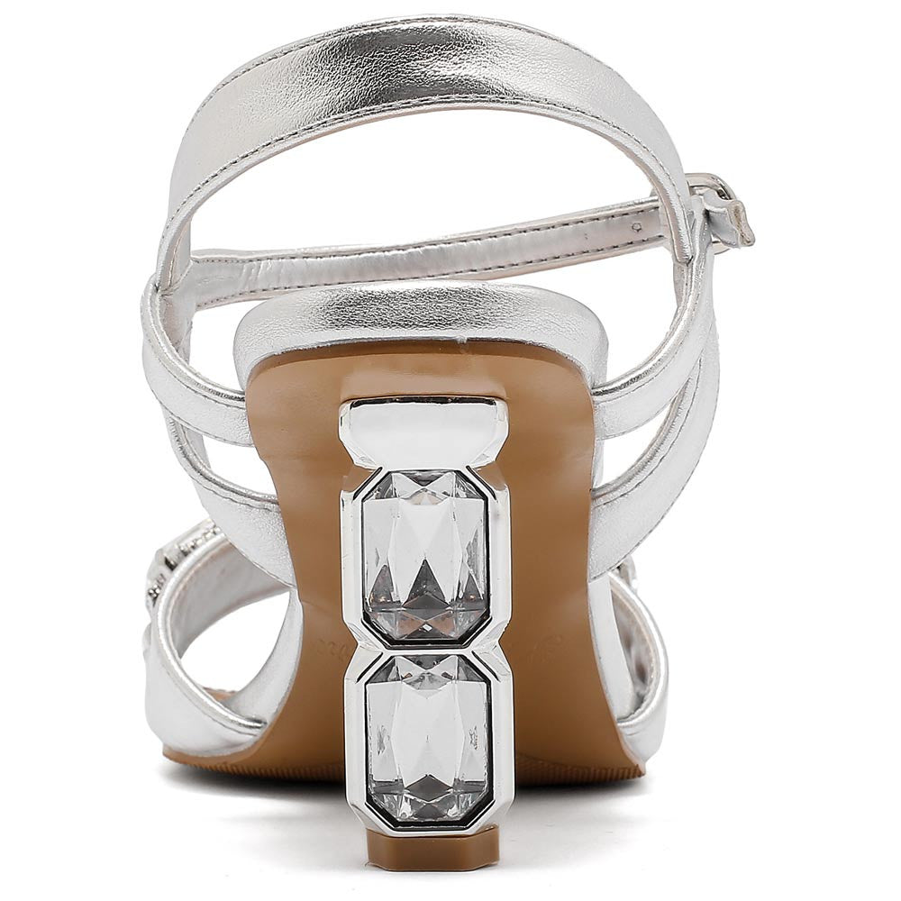 Lady Couture Delight 2.5" Sandal in Silver
