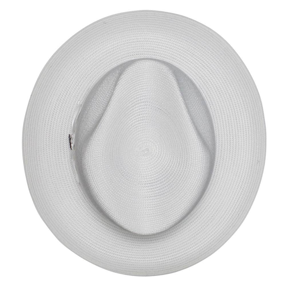 Dobbs Harrod White Florentine Milan Straw Hat