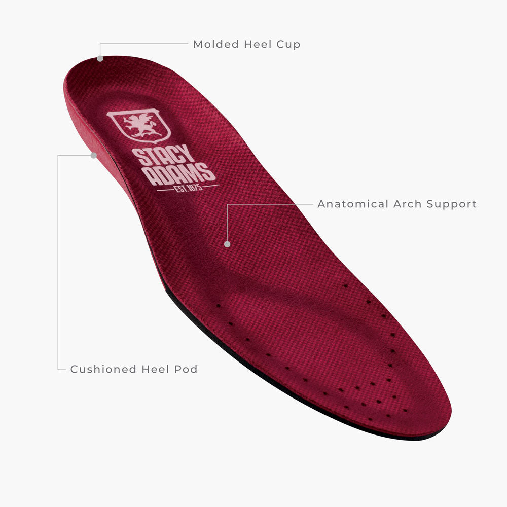 Stacy Adams Men’s Cap Toe Brandy Oxfords Bailey