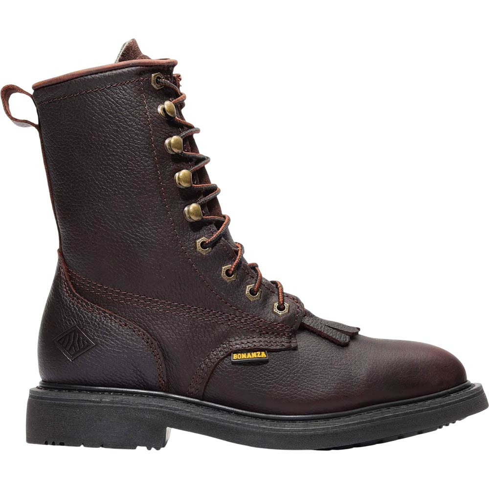 Bonanza Rancher 8” Dark Brown Work Boots