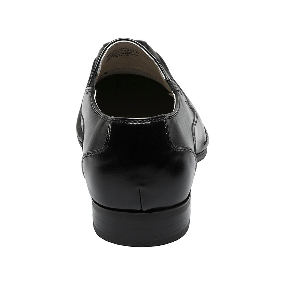 Stacy Adams Templin Black Bike Toe Slip-On Loafers