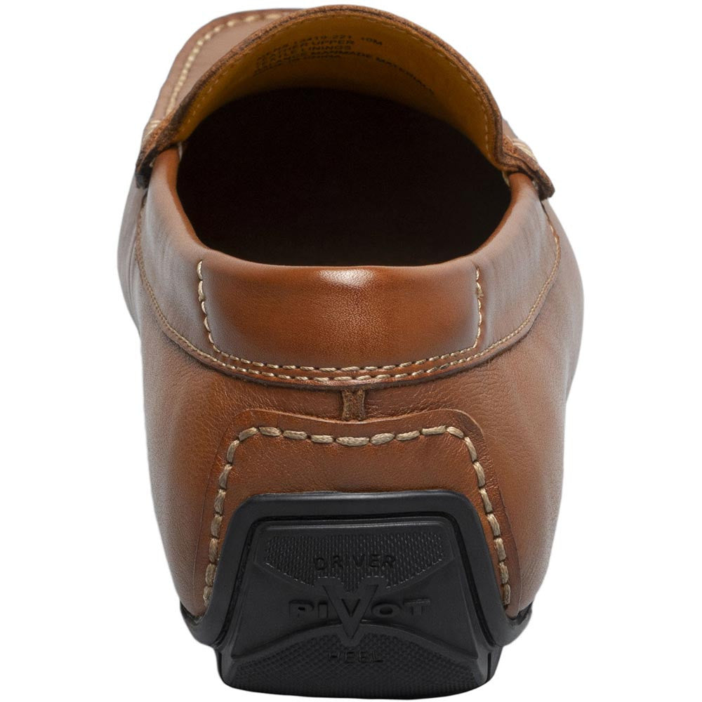 Florsheim Motor Cognac Smooth Moc Toe Penny Driver Men's Shoes
