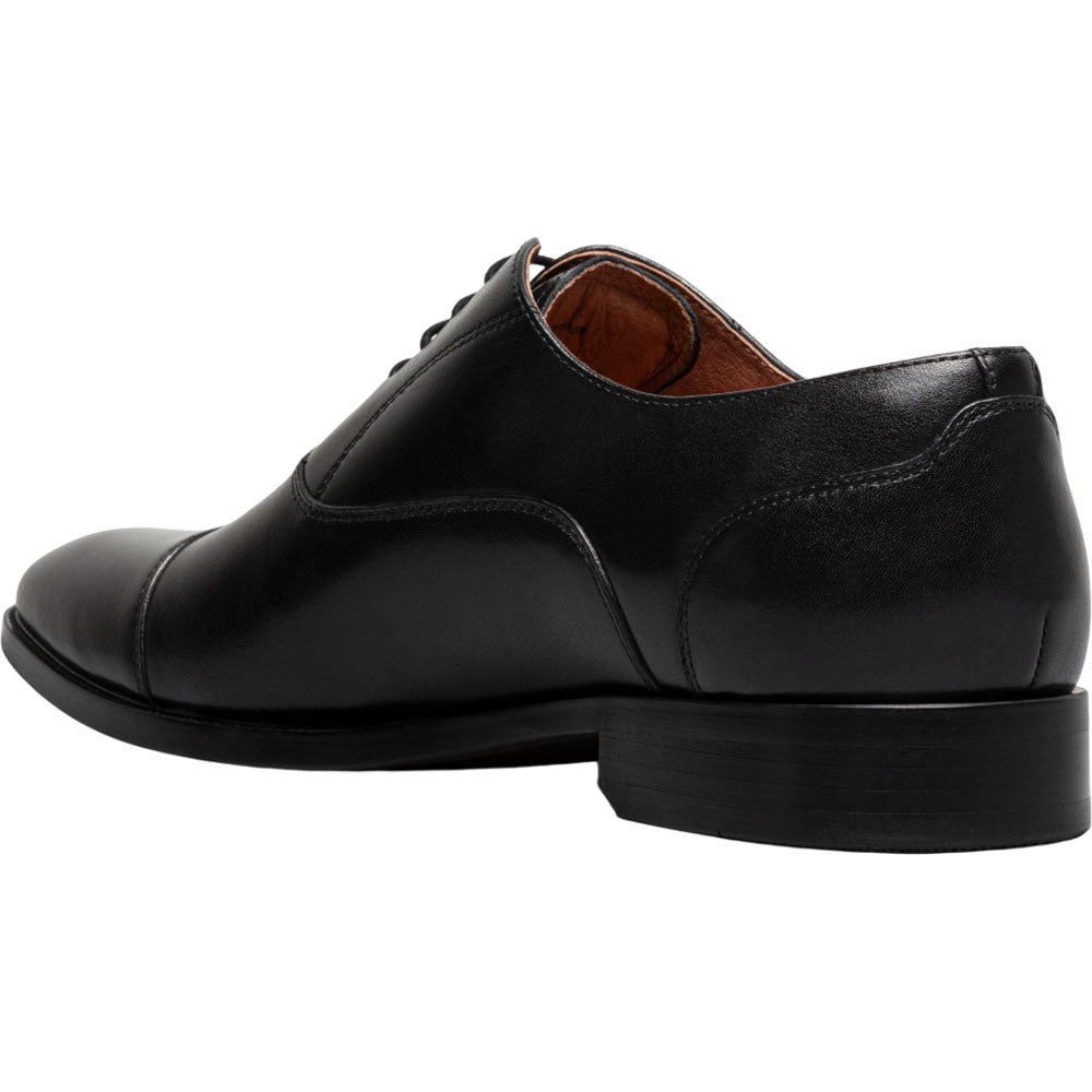 Florsheim Sorrento Black Lux Cap Toe Balmoral Oxford Men's Shoes