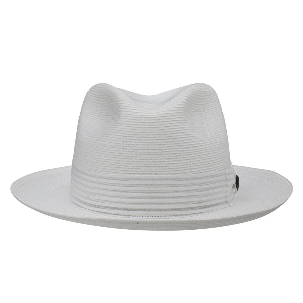 Dobbs Harrod White Florentine Milan Straw Hat
