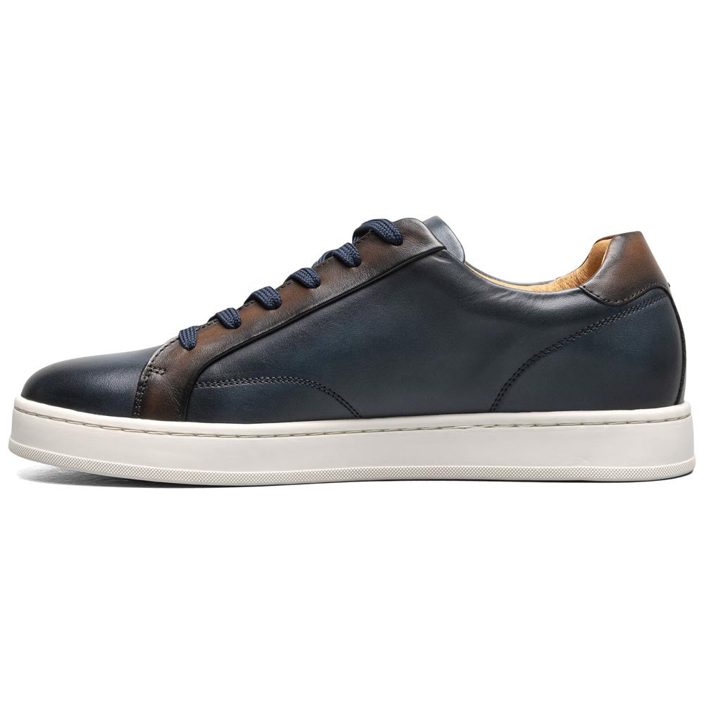 Norwalk Monopoli Lace To Toe Sneaker | Florsheim Navy Multi Dress Sneakers for Men