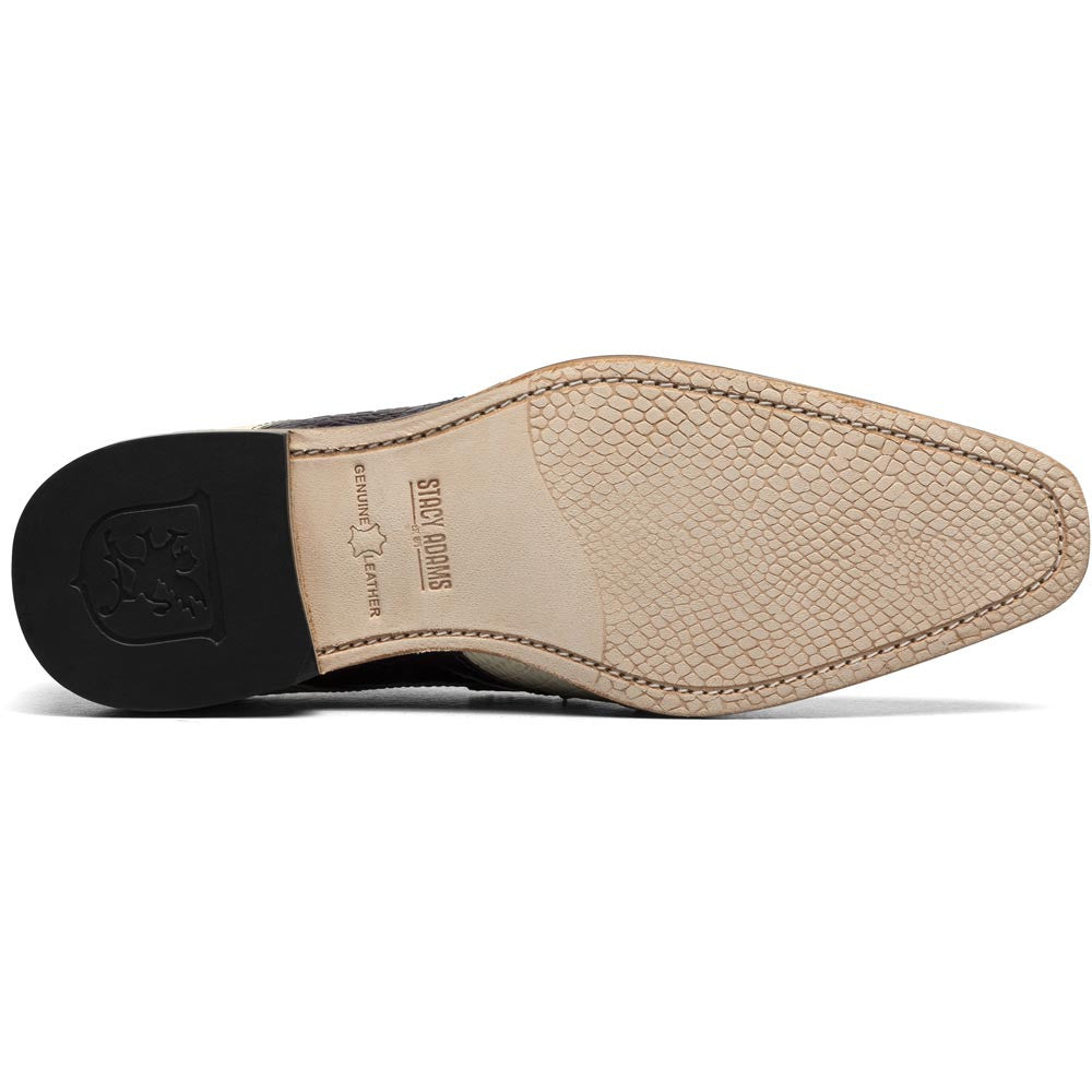 Stacy Adams Tristano Modified Bike Toe Oxford in Purple