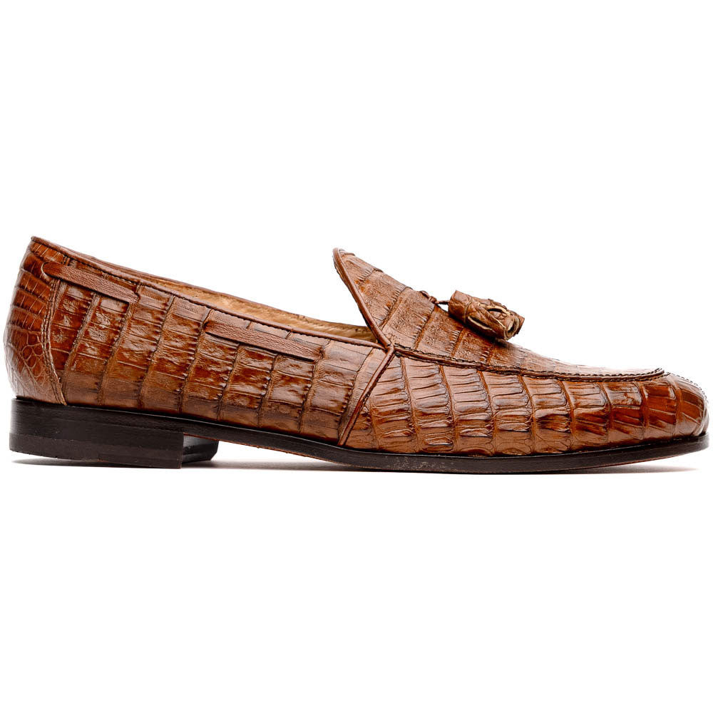 Bianchi Bay Apache Genuine Caiman Crocodile Tassel Loafers | MARCO DI MILANO