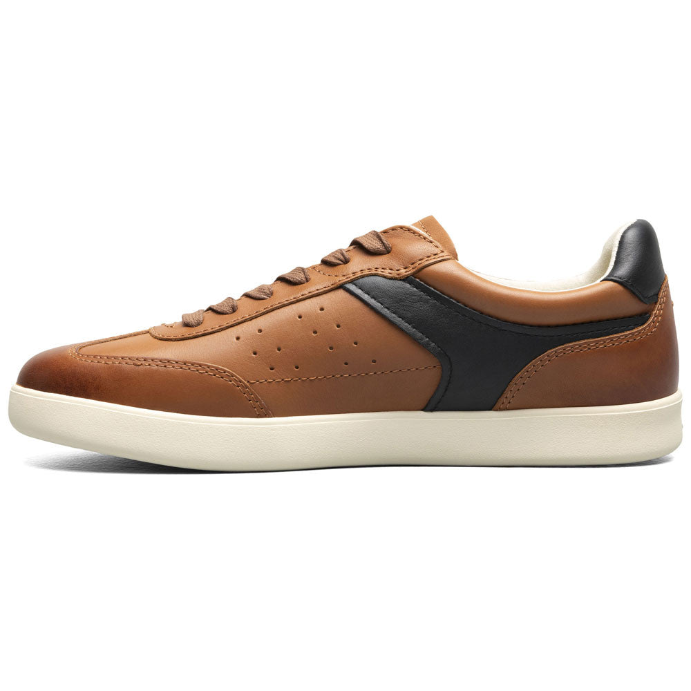 Pace T-Toe Lace Up Casual Sneaker | Florsheim Cognac Dress Sneakers for Men