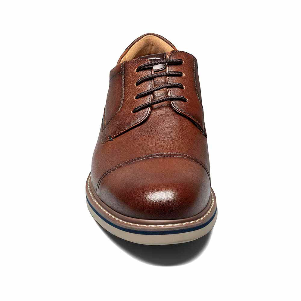 Florsheim Norwalk Cognac CH Soft Leather Cap Toe Casual Derby (USA Men Size)
