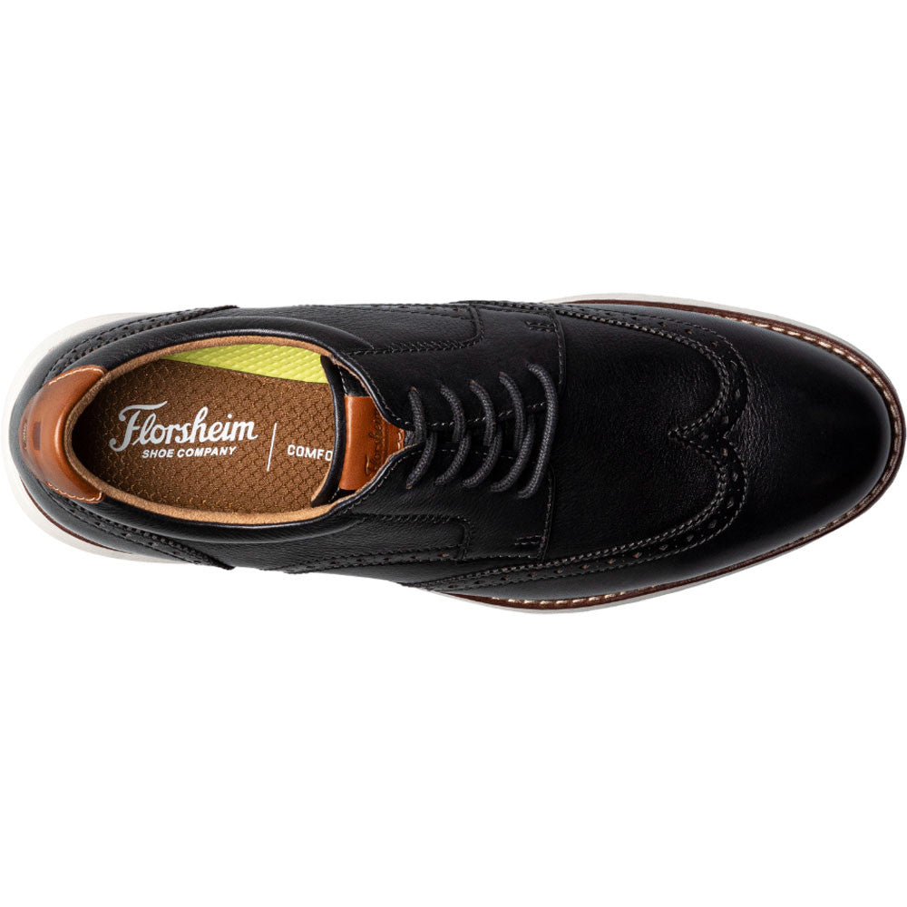 Florsheim Launch Wingtip Oxford Black Multi Men's Shoes