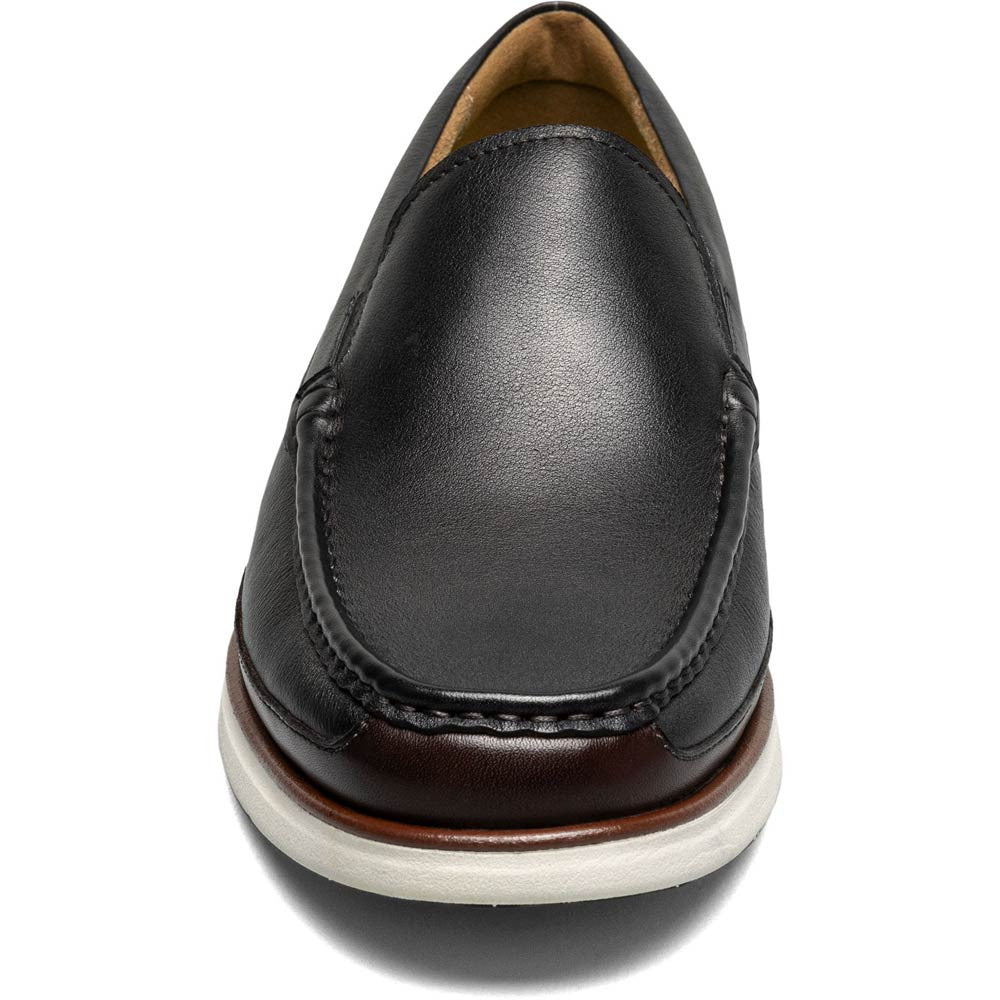 Florsheim Tropics Black Multi Moc Toe Venetian Slip On Shoes