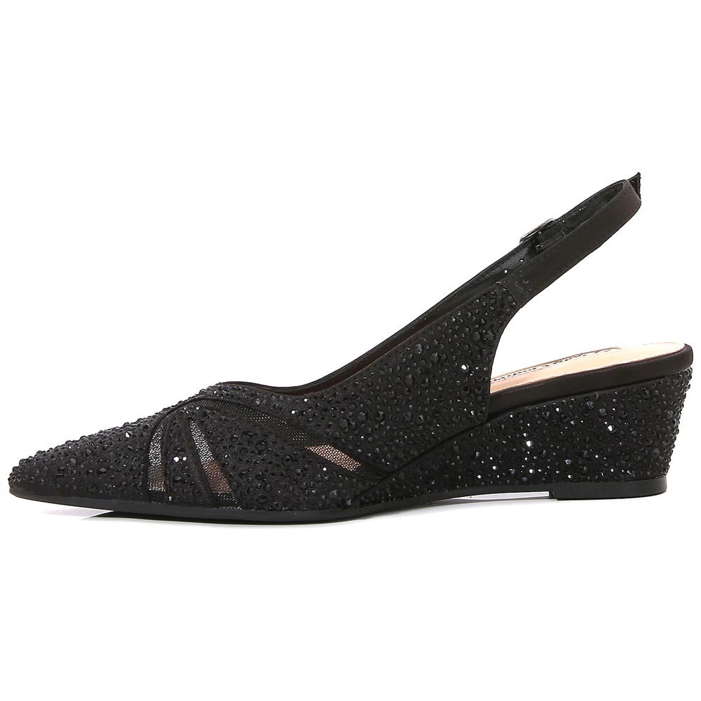 Lady Couture Daniela 2" Wedge Pump in Black