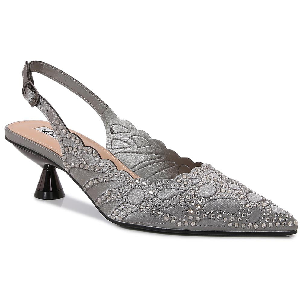 Lady Couture Kaite Pump 2" Heel in Pewter