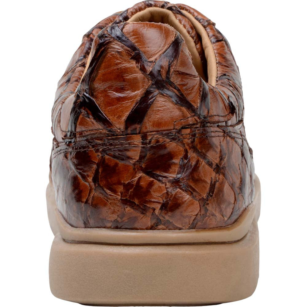 Belvedere Kingstone Almond Men’s Genuine Pirarucu Sneakers