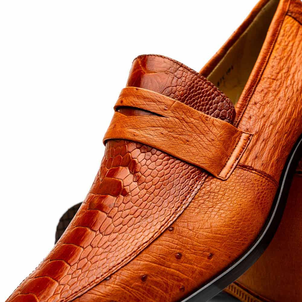Marco Di Milano Fangio Cognac Penny Loafers