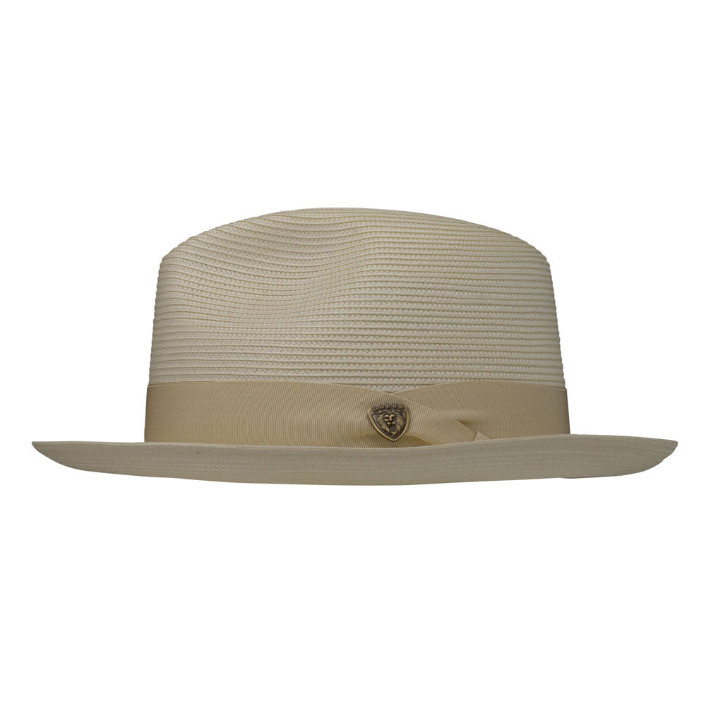 Dobbs Rosebud Ivory Florentine Milan Straw Dress Hat