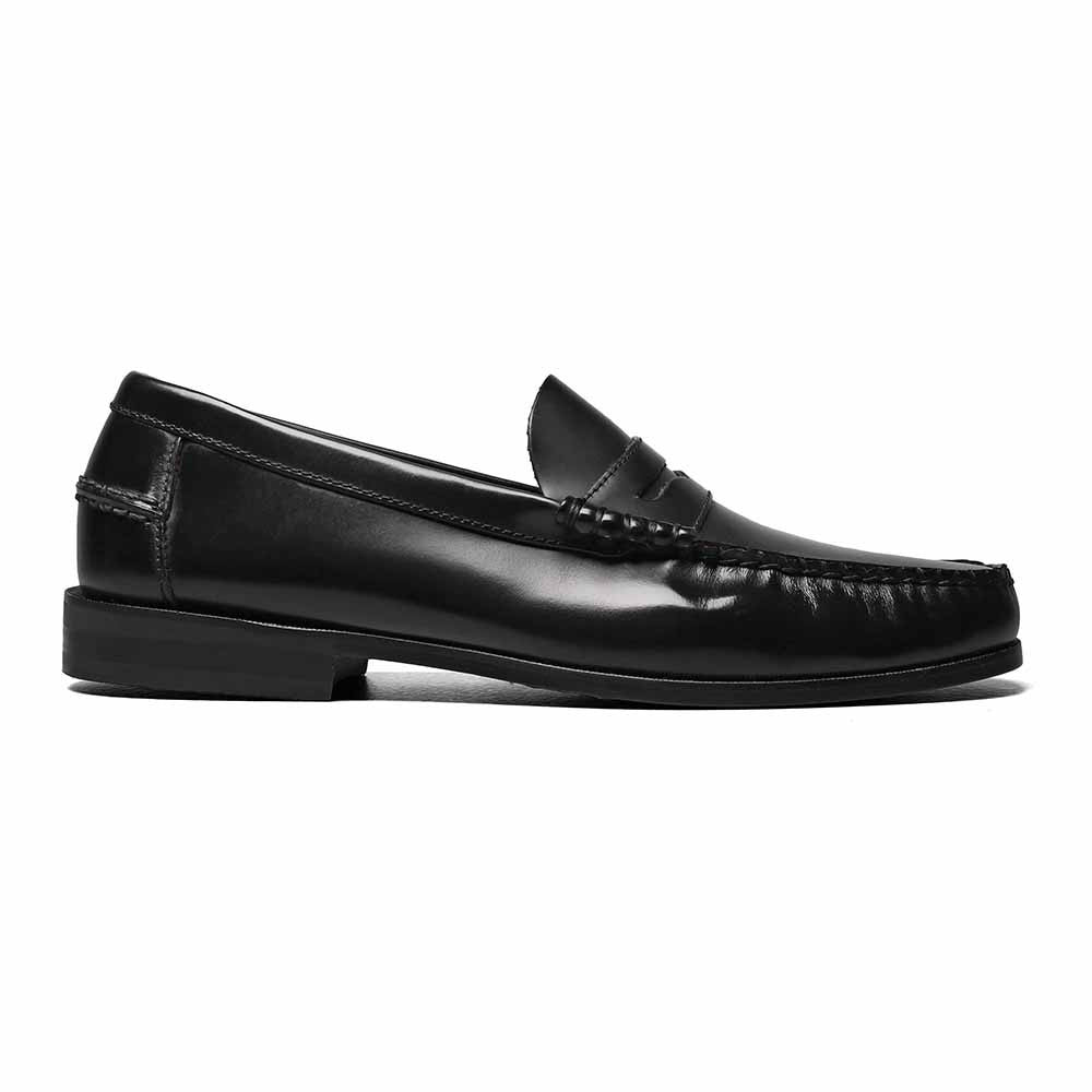Florsheim Berkley Black Moc Toe Penny Loafer