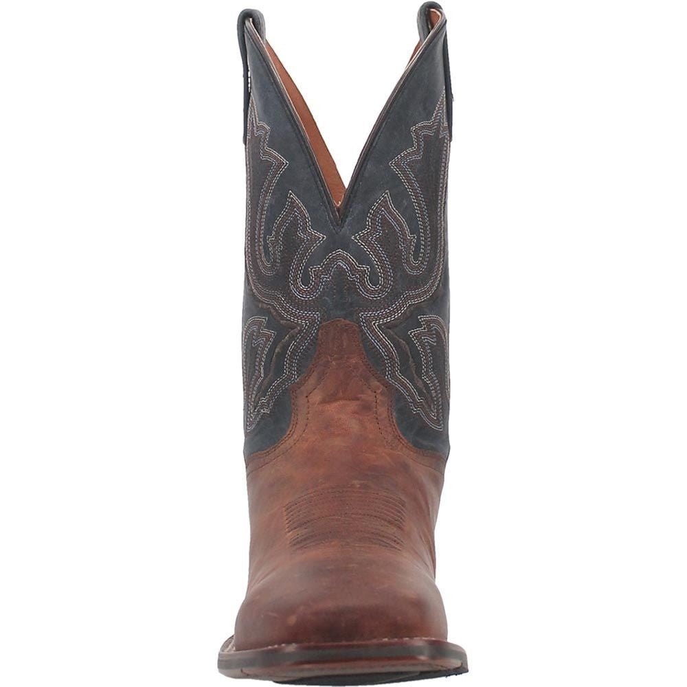 Dan Post Cowboy Certified Winslow Brown Square Toe Leather Boot - shoeclassix.com
