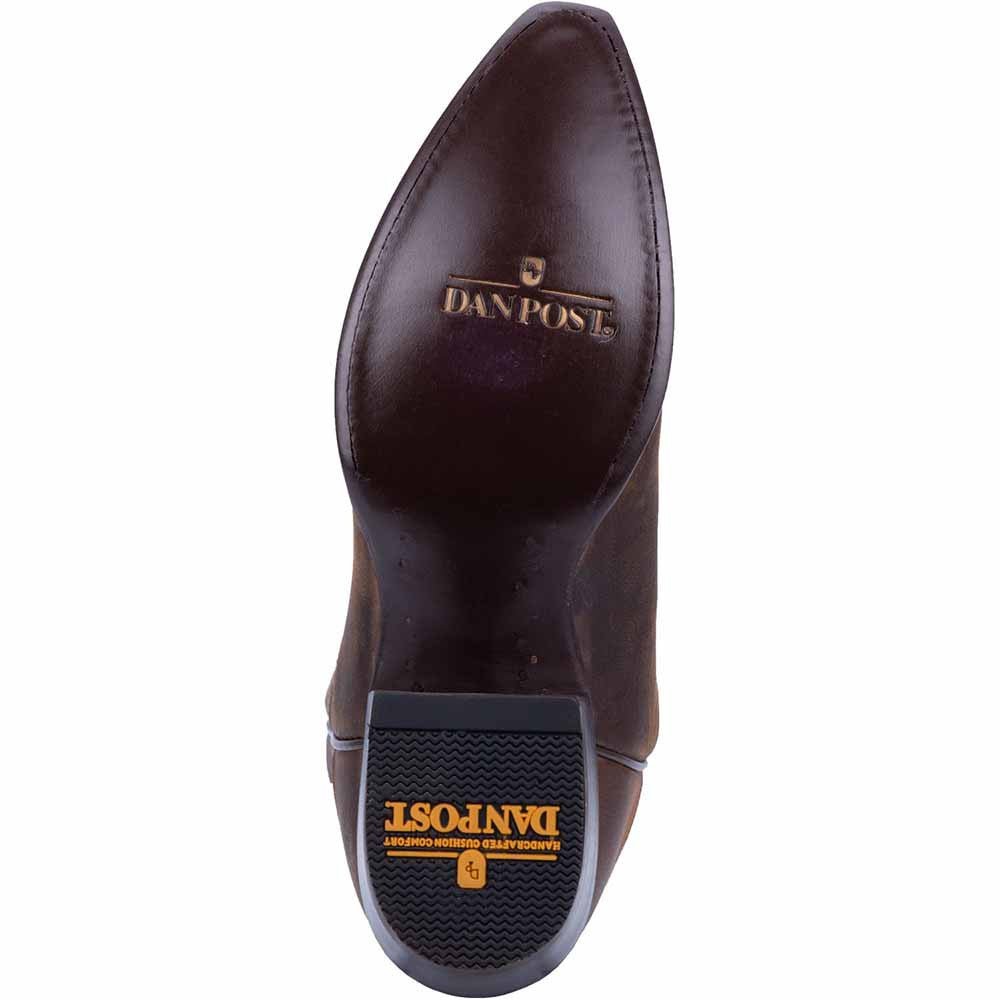 Dan Post Men’s Renegade Bay Apache 13” Snip Toe Leather Cowboy Boot - shoeclassix.com