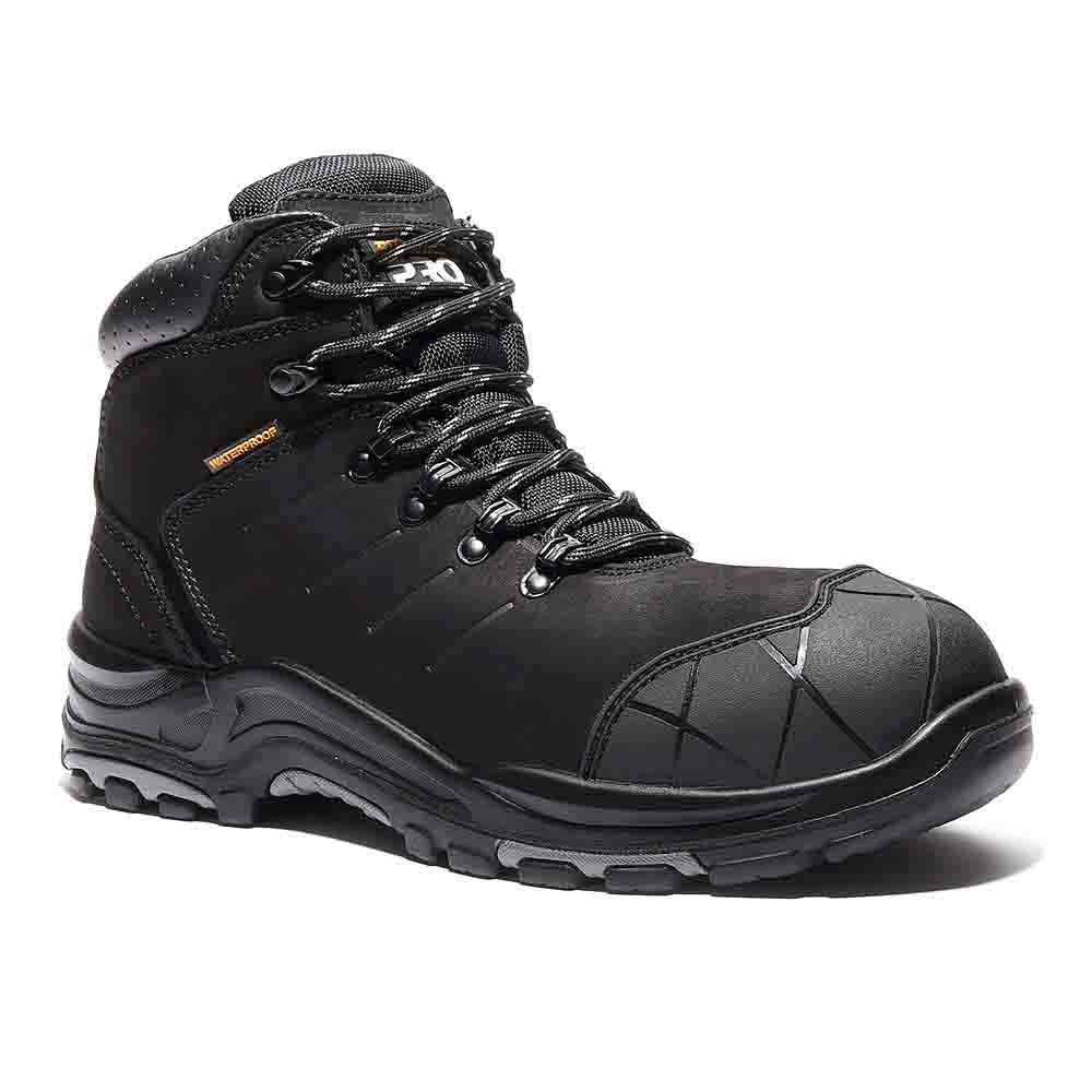 Bonanza Black Waterproof Mens Boot