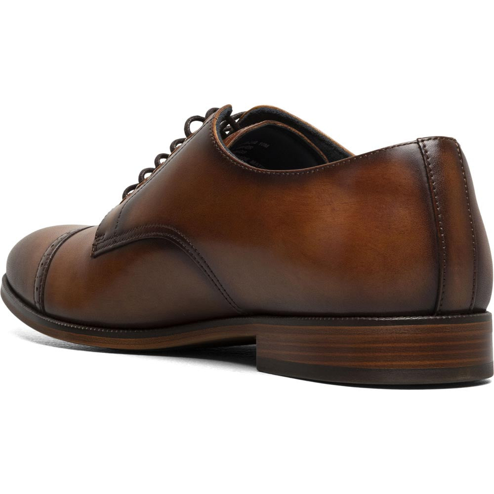 Stacy Adams William Cap Toe Oxford in Tan