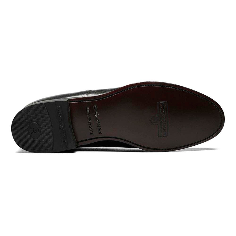 Stacy Adams Classic Madison Black Leather Cap Toe Oxford Shoes (USA Men Size)