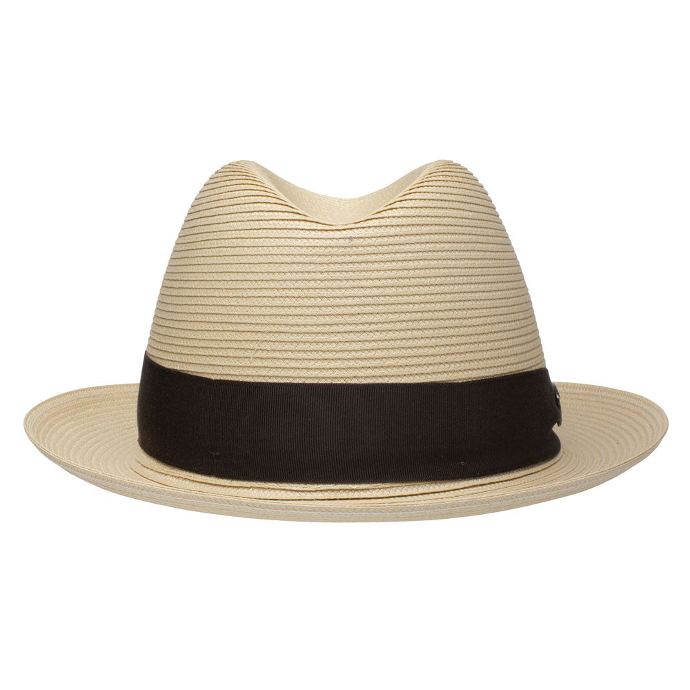 Dobbs Parker Sand Florentine Milan Synthetic Straw Dress Hat